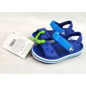 Crocs Crocband Sandals Kids Toddler Cerulean Blue Ocean Size C4 / C 4 Waterproof